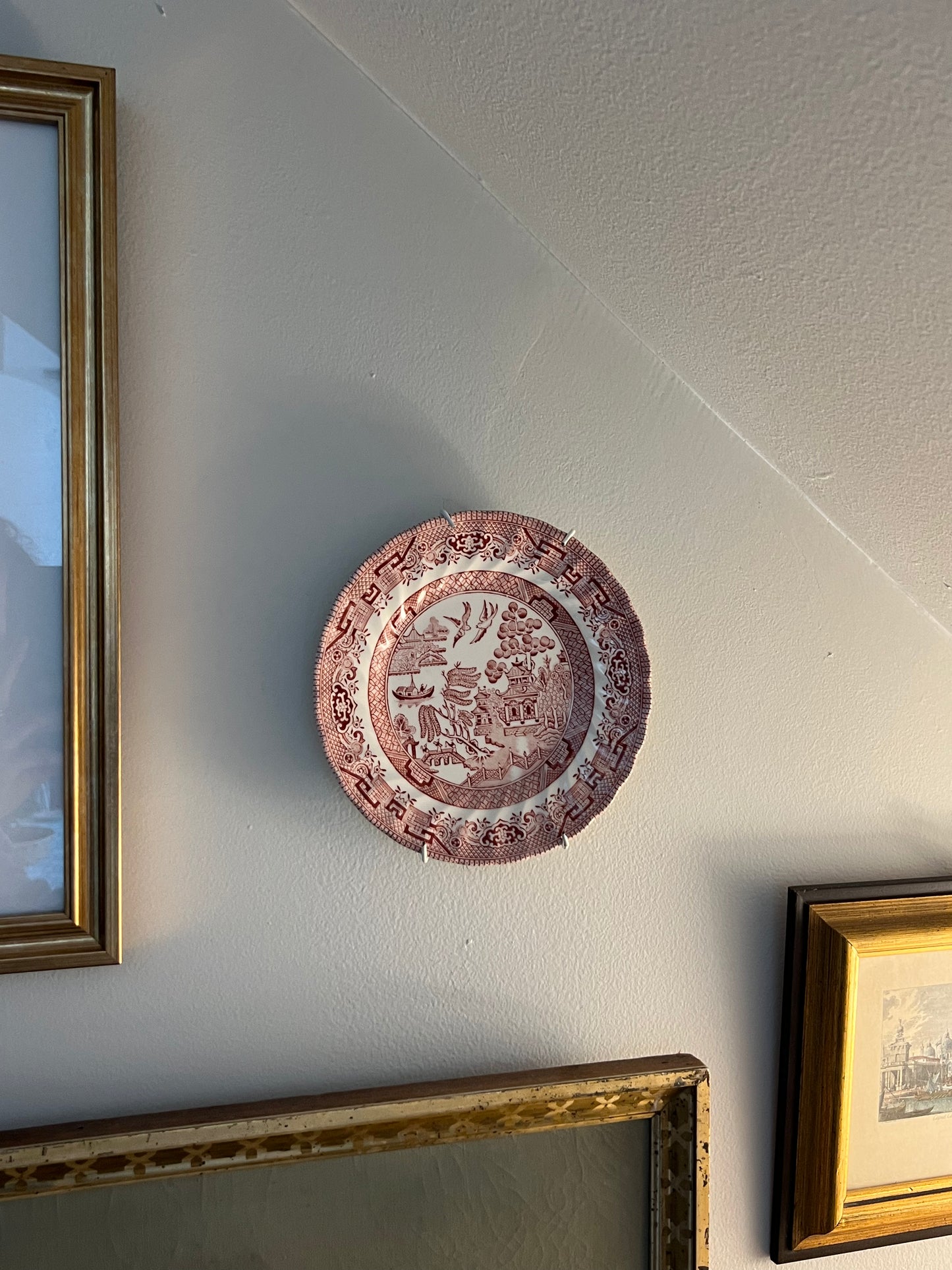 Red & White Wall Plates