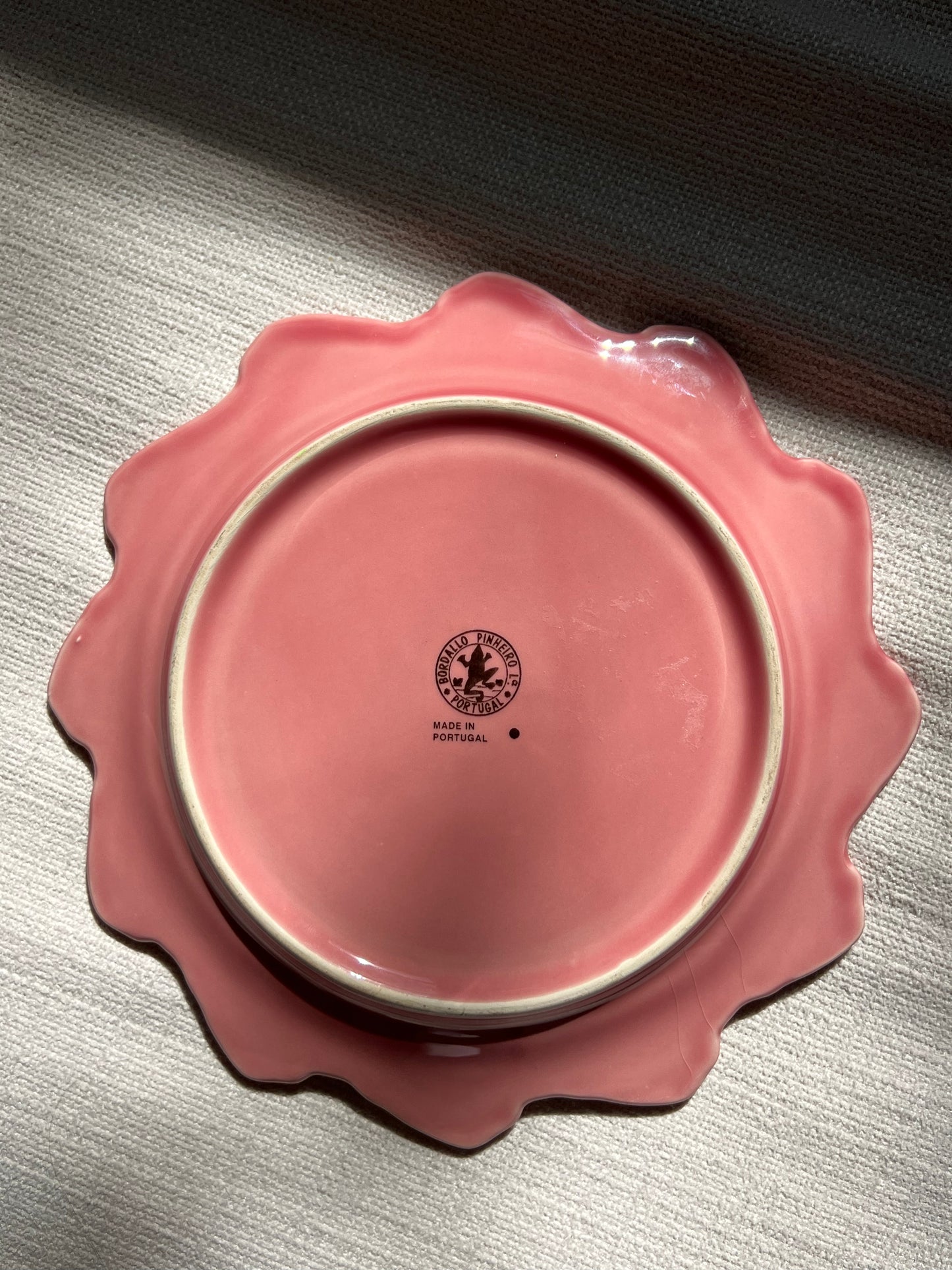 Pink Salad Plate