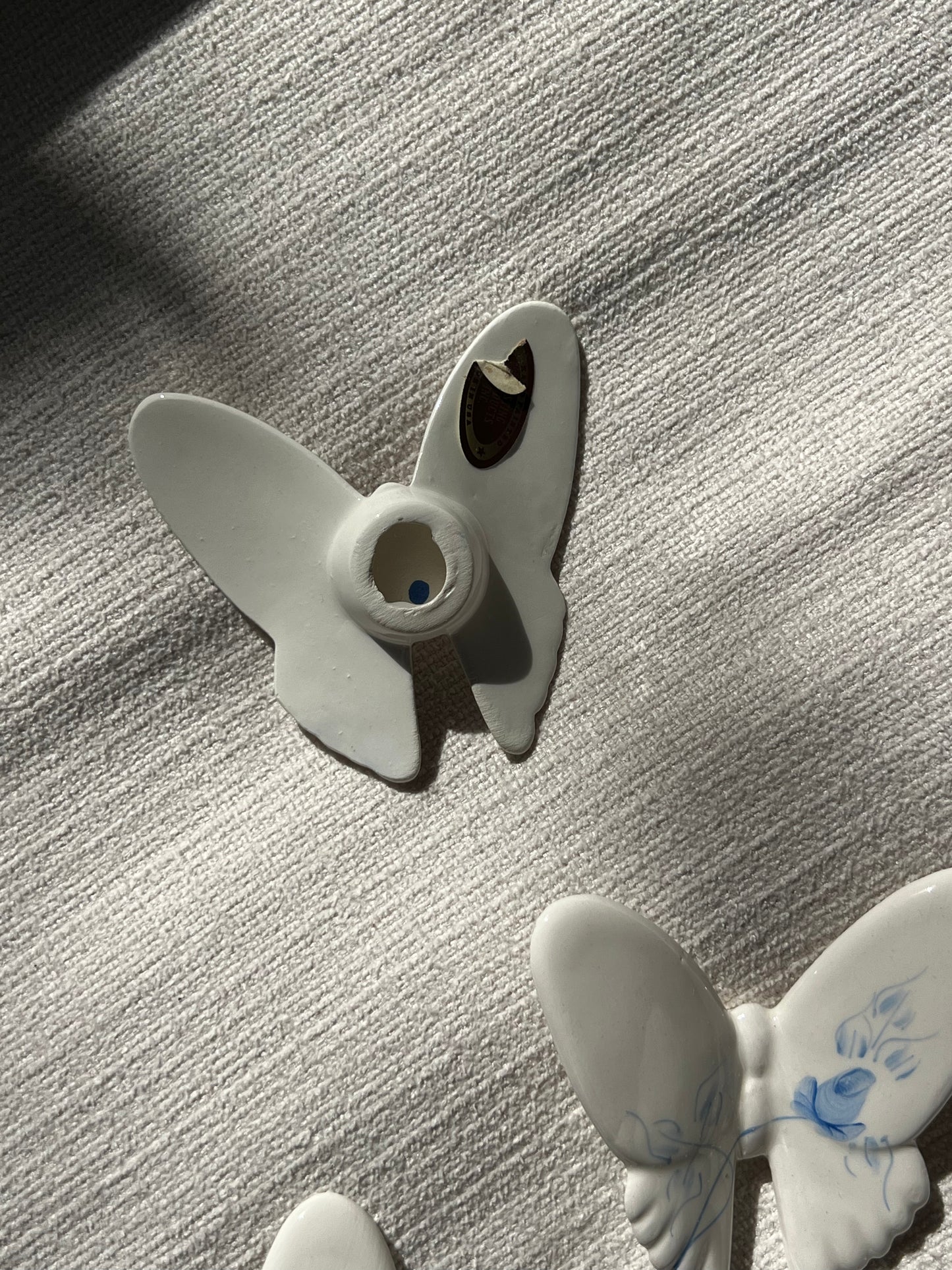 Blue & White Wall Butterflies