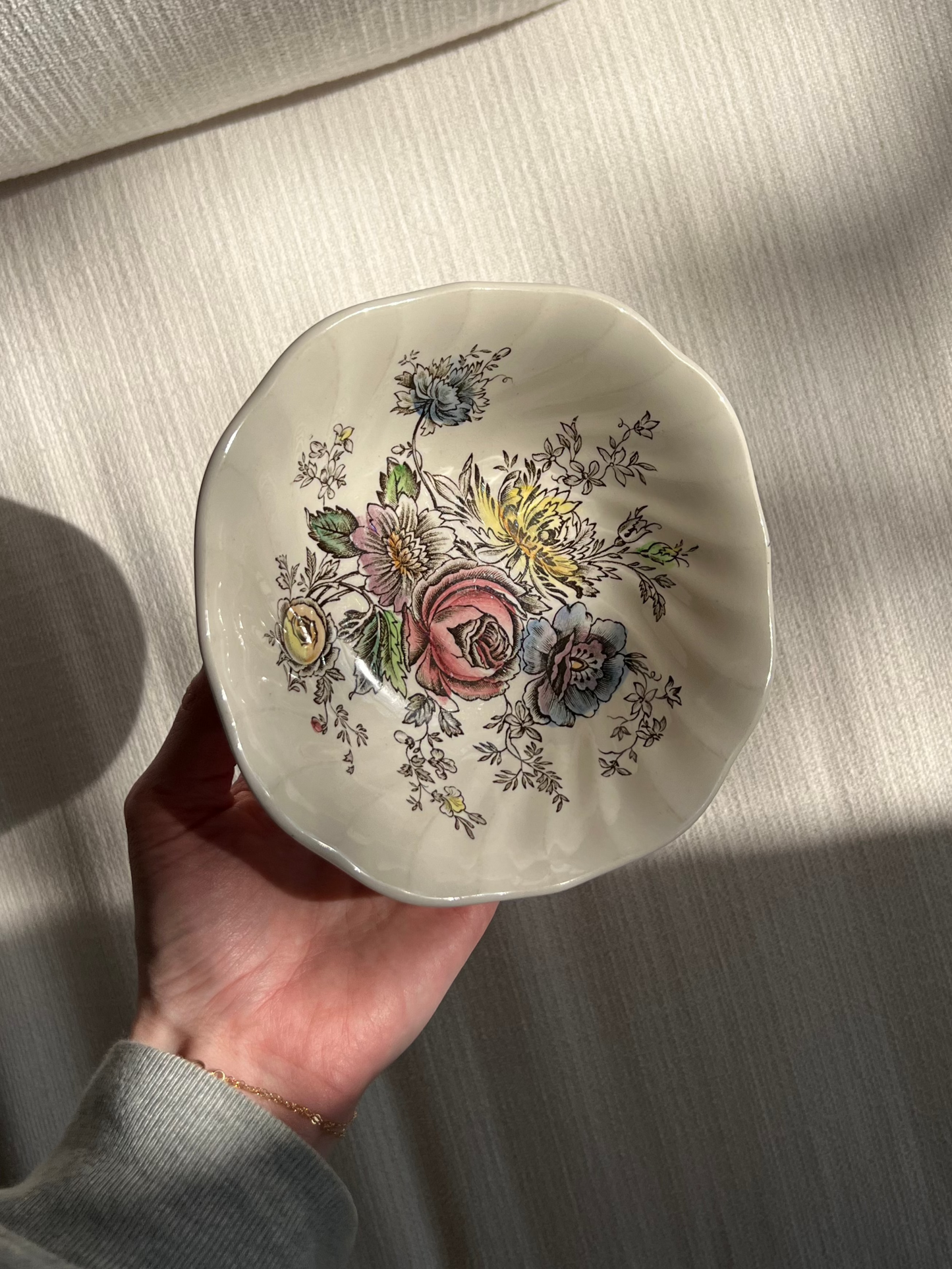 Floral Cereal Bowls
