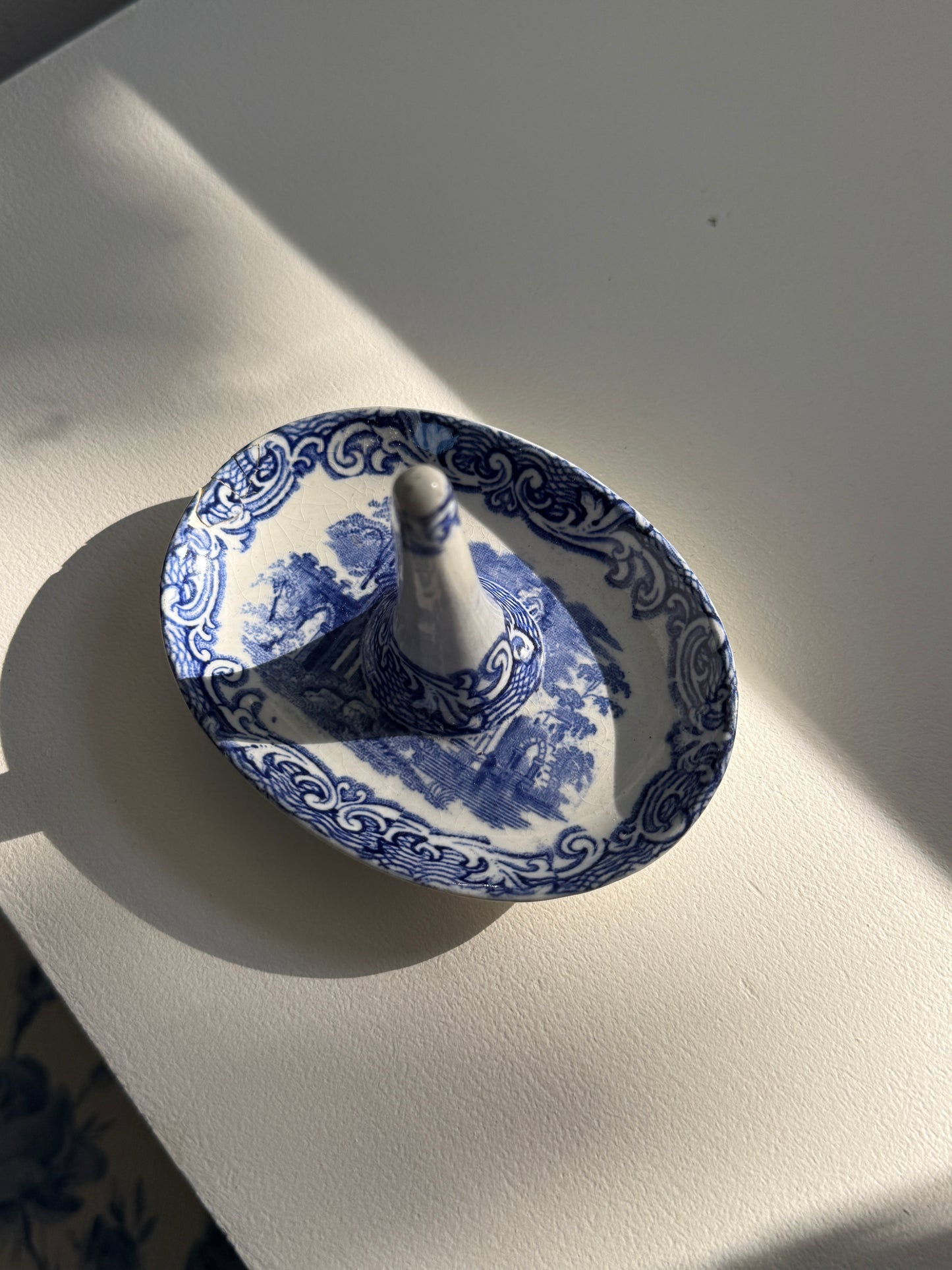 Bibury Blue & White Jewelry Dish