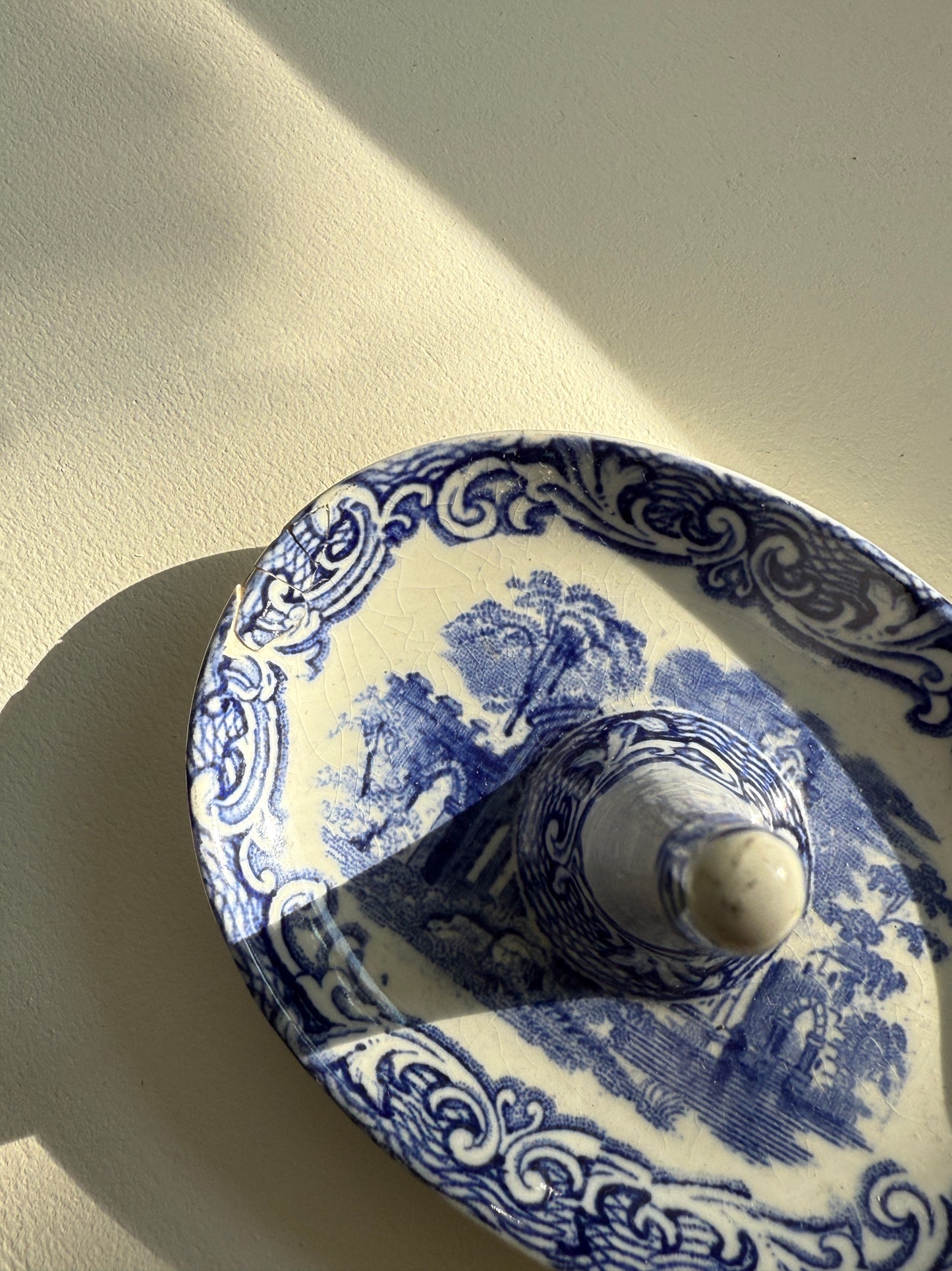 Bibury Blue & White Jewelry Dish