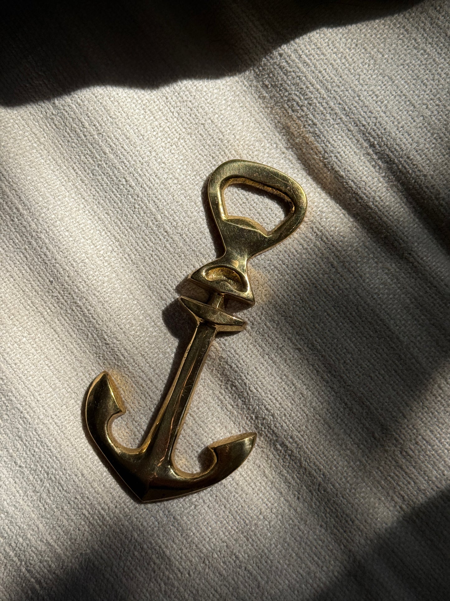 Brass Anchor Bottle Opener