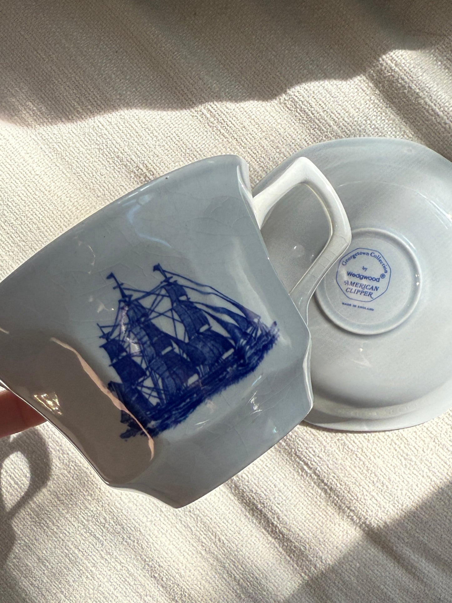 Wedgwood Ship Cup & Saucer