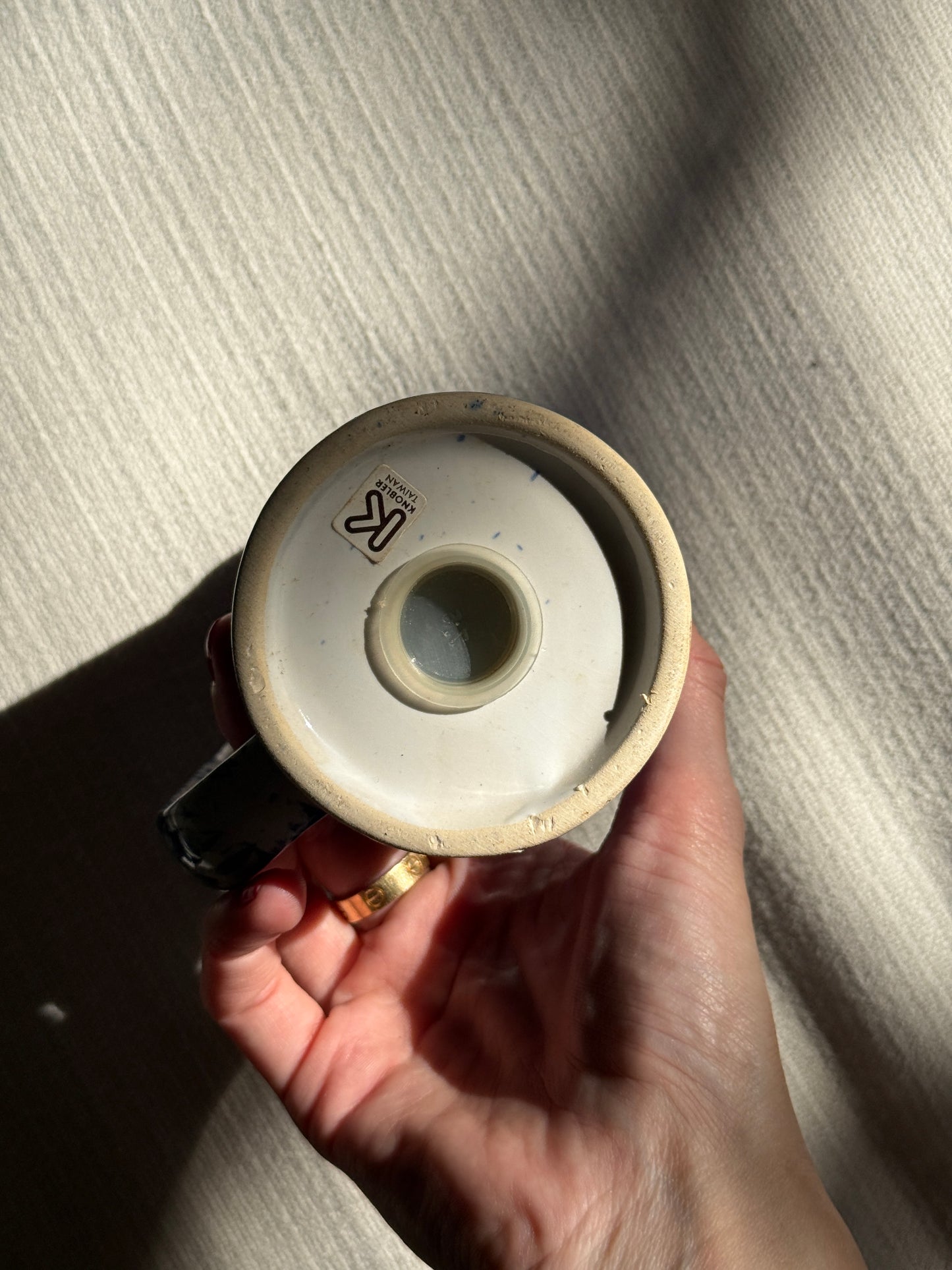 Spongeware Cheese Shaker