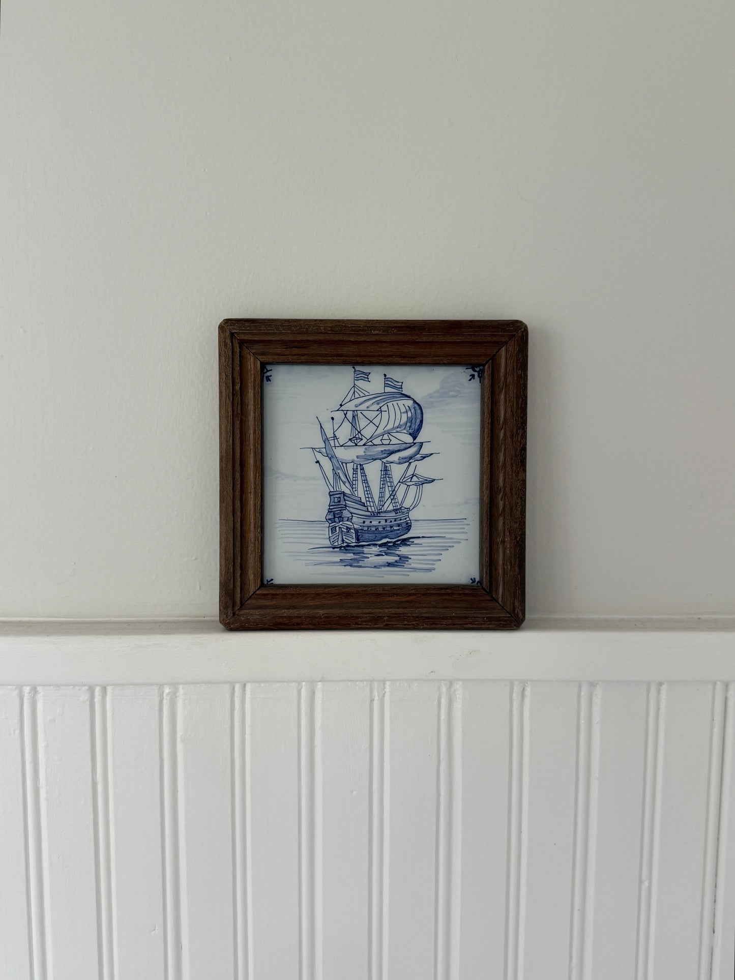 Framed Ship Tile