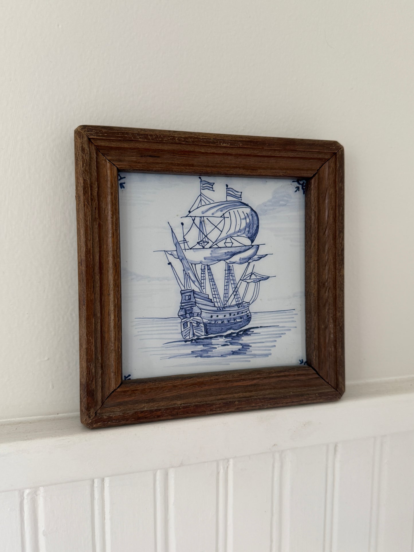 Framed Ship Tile