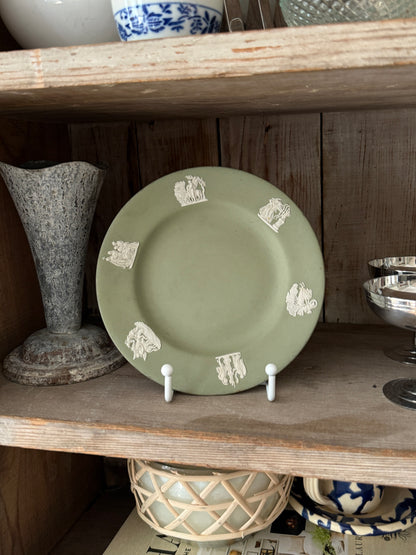 Fairford Wedgwood Sage Jasperware Plate