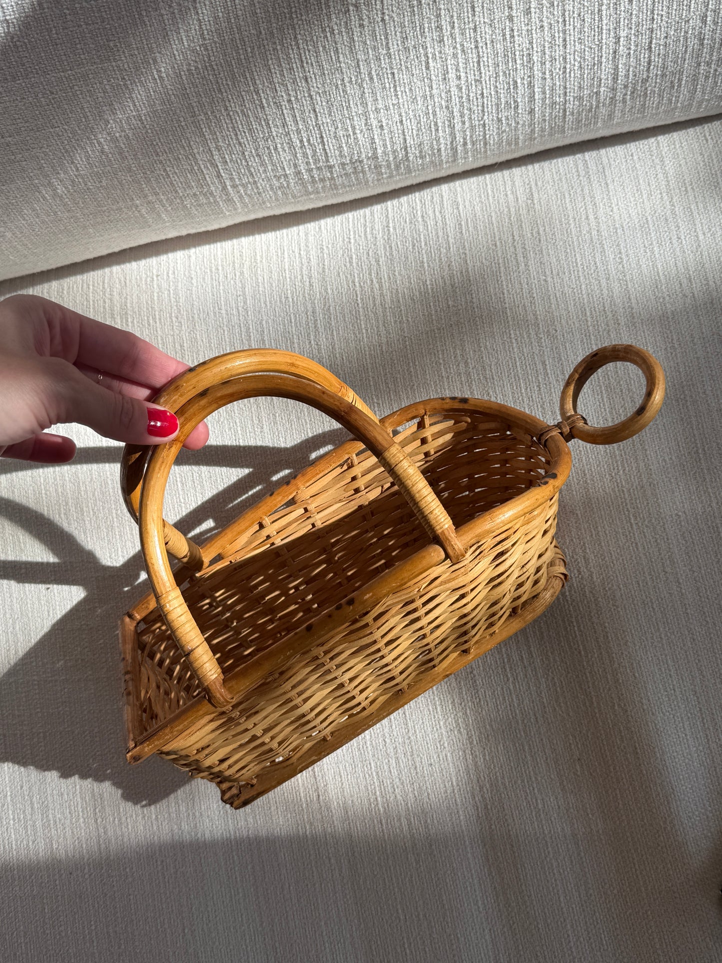 Woven Wine Basket