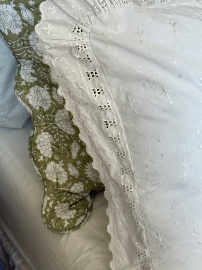 Embroidered Pillowcase Set