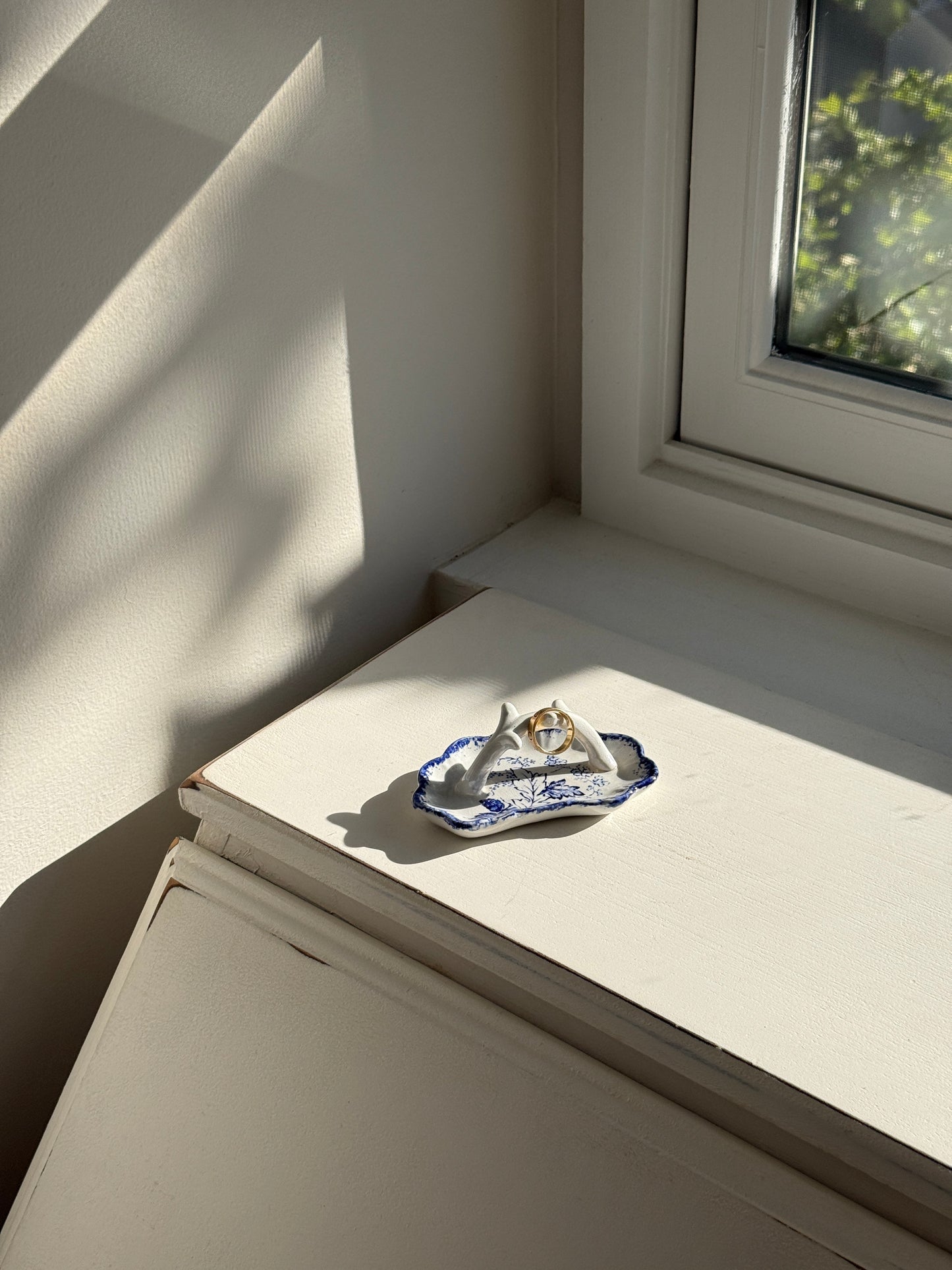 Transferware Ring Tray