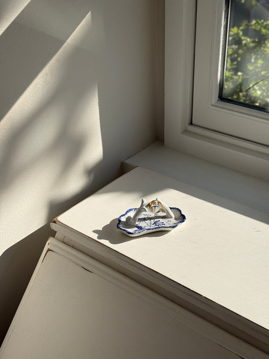 Transferware Ring Tray